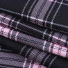 Robe gothique Harajuku Lolita, bandage, noir bleu, rose, noir sans carreaux, vintage, élégante courte, épaules nues